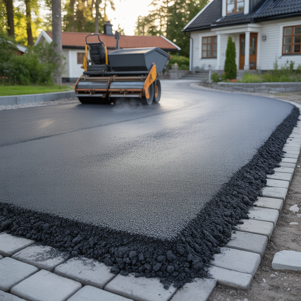7.Hur lang tid tar det att lagga asfalt pa en uppfart
