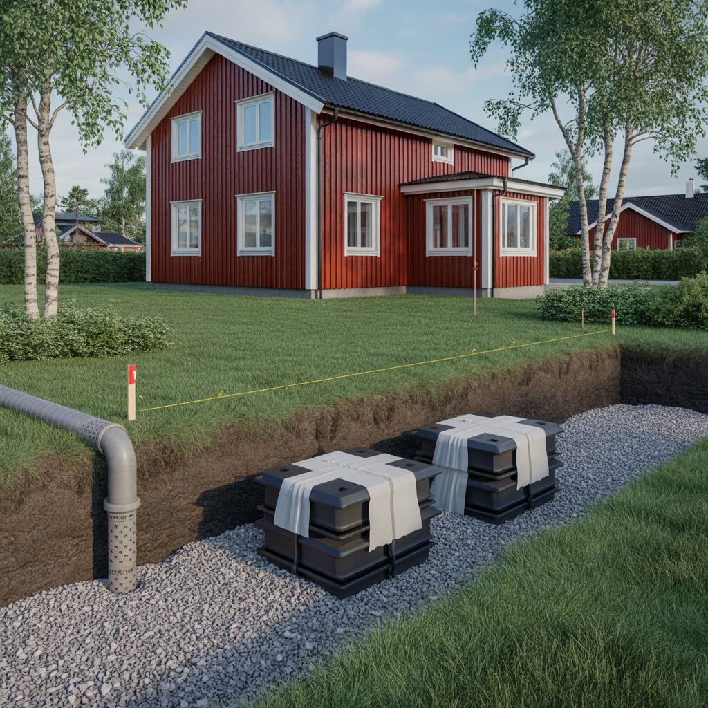 dagvattenkassett pa villatomt guide till dimensionering