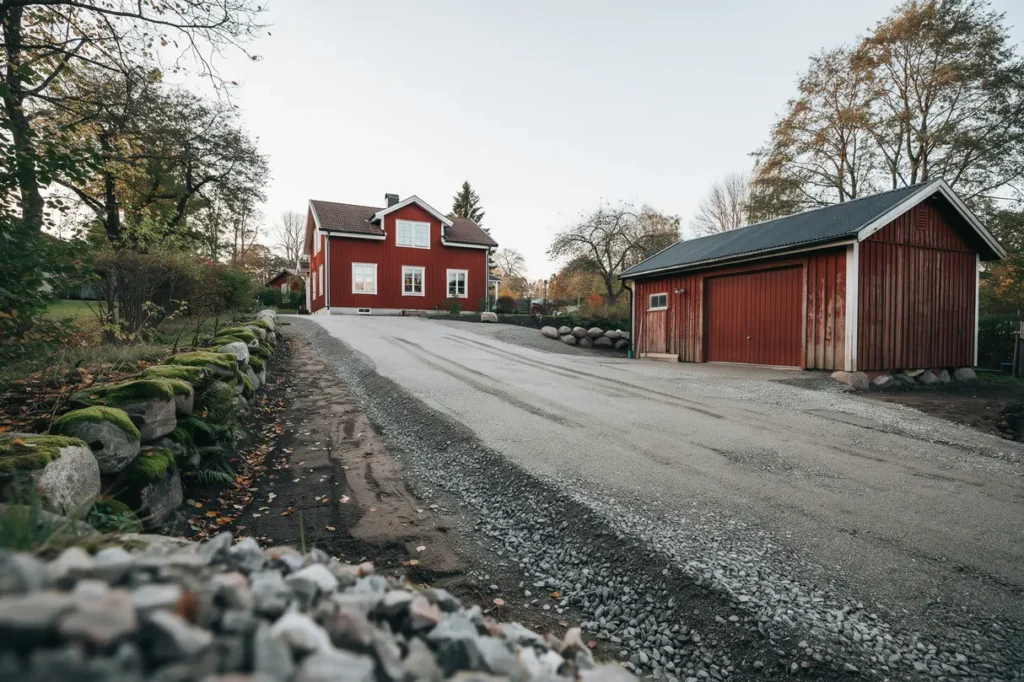 grusa uppfarten r tt s v ljer du fraktion bygger b righet och minskar framtida underh ll