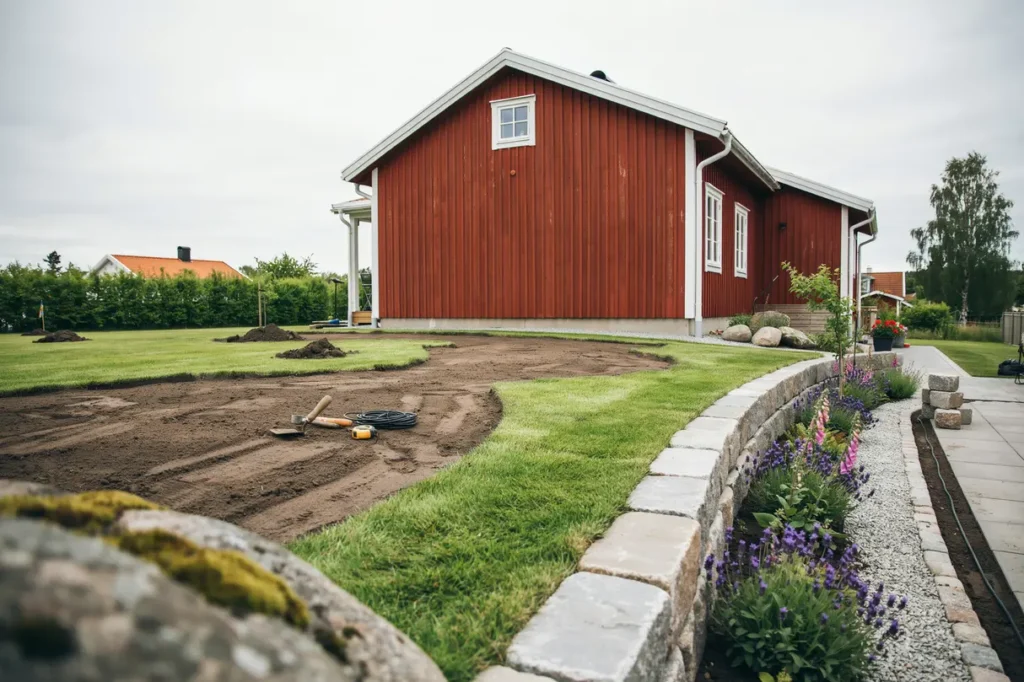 f rbereda tomten f r robotgr sklippare markarbete kantst d och smarta l sningar som h ller