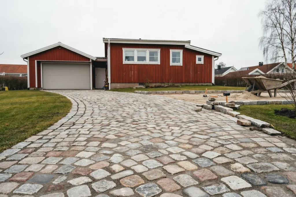 l gga gatsten p garageuppfarten vad b r du t nka p